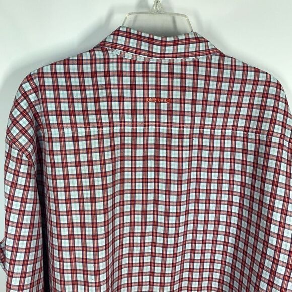 Orvis Men's Plaid Long Sleeve Button Down Shirt Size XL - Picture 10 of 11